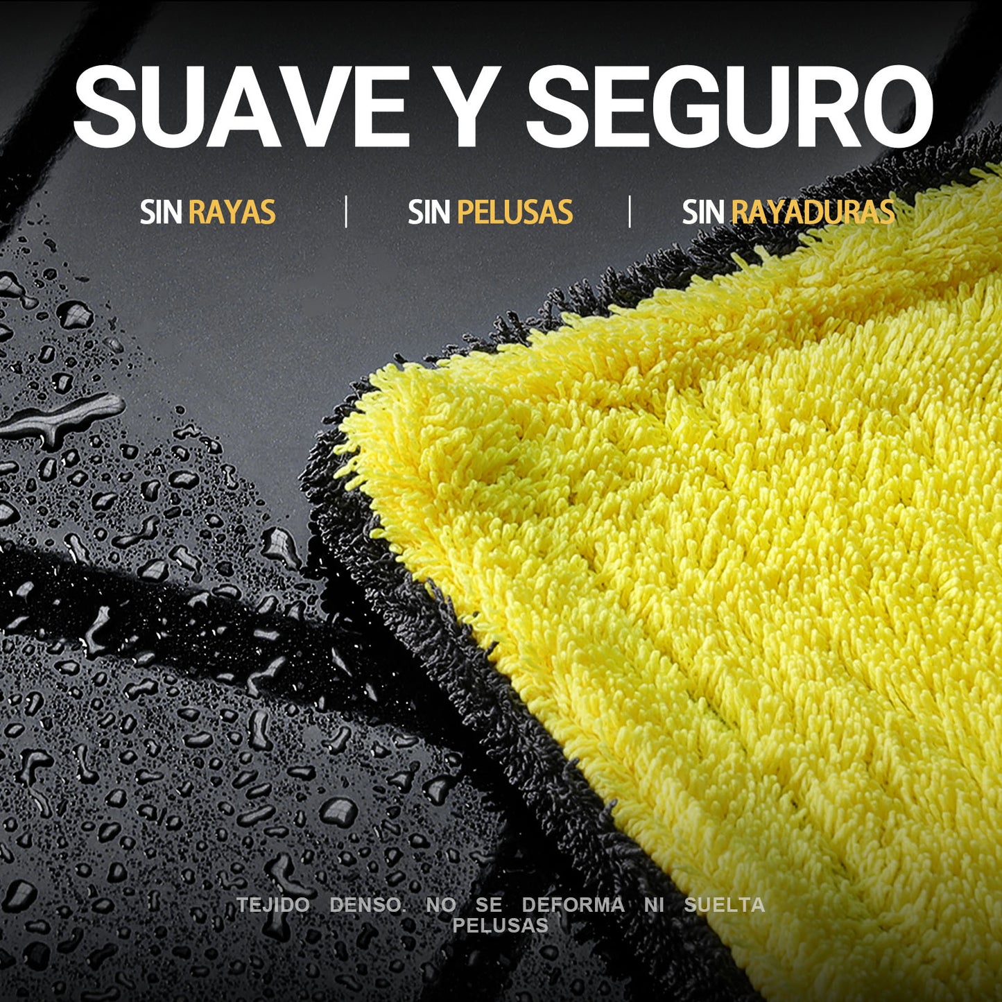 Toretark® Toalla Absorbente de Microfibra de Doble Cara