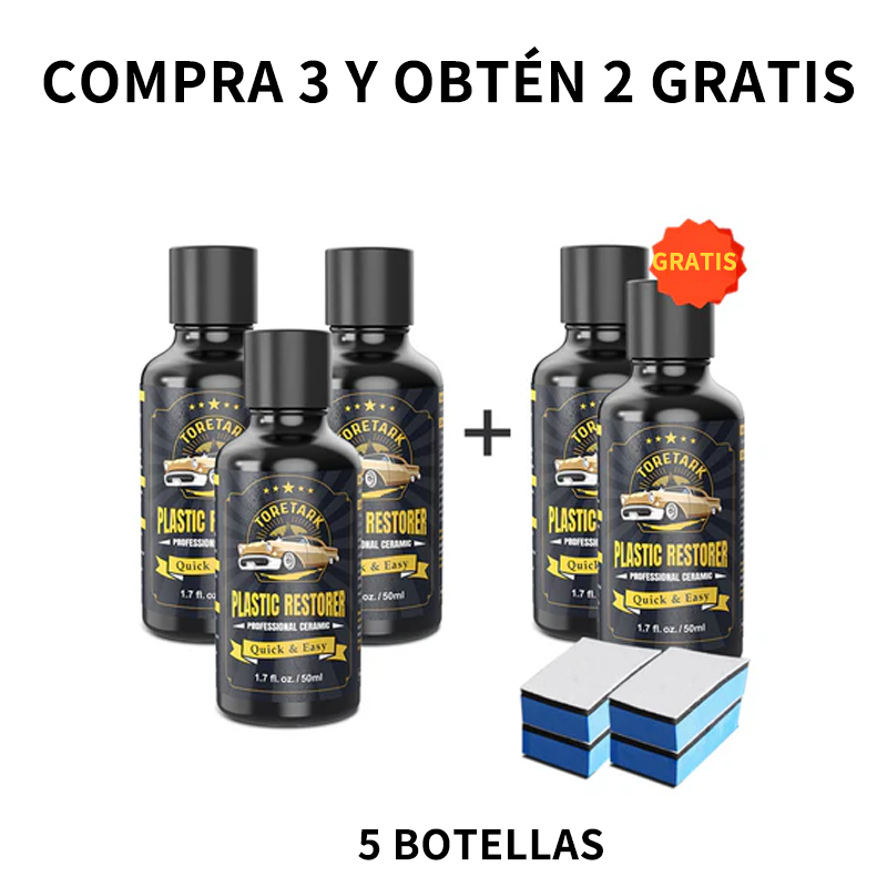 Toretark® Ultimate Restaurador de Plásticos Automotrices