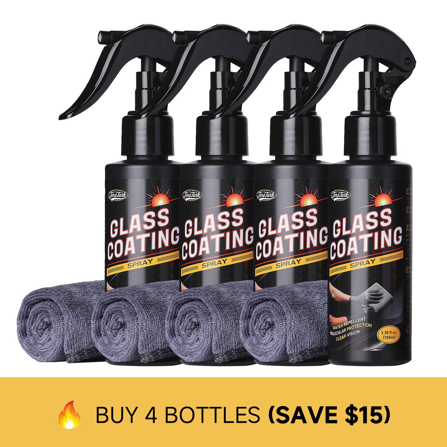 Toretark® Recubrimiento para Cristales de Auto