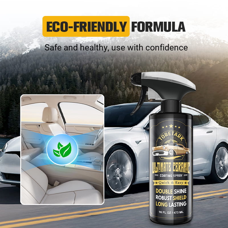 Toretark® Spray de Recubrimiento Cerámico Ultimate para Coche – 473 ml