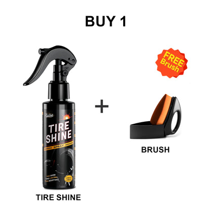 Spray Brillantador Instantáneo para Neumáticos Toretark® - Efecto Resistente a la Suciedad y Duradero