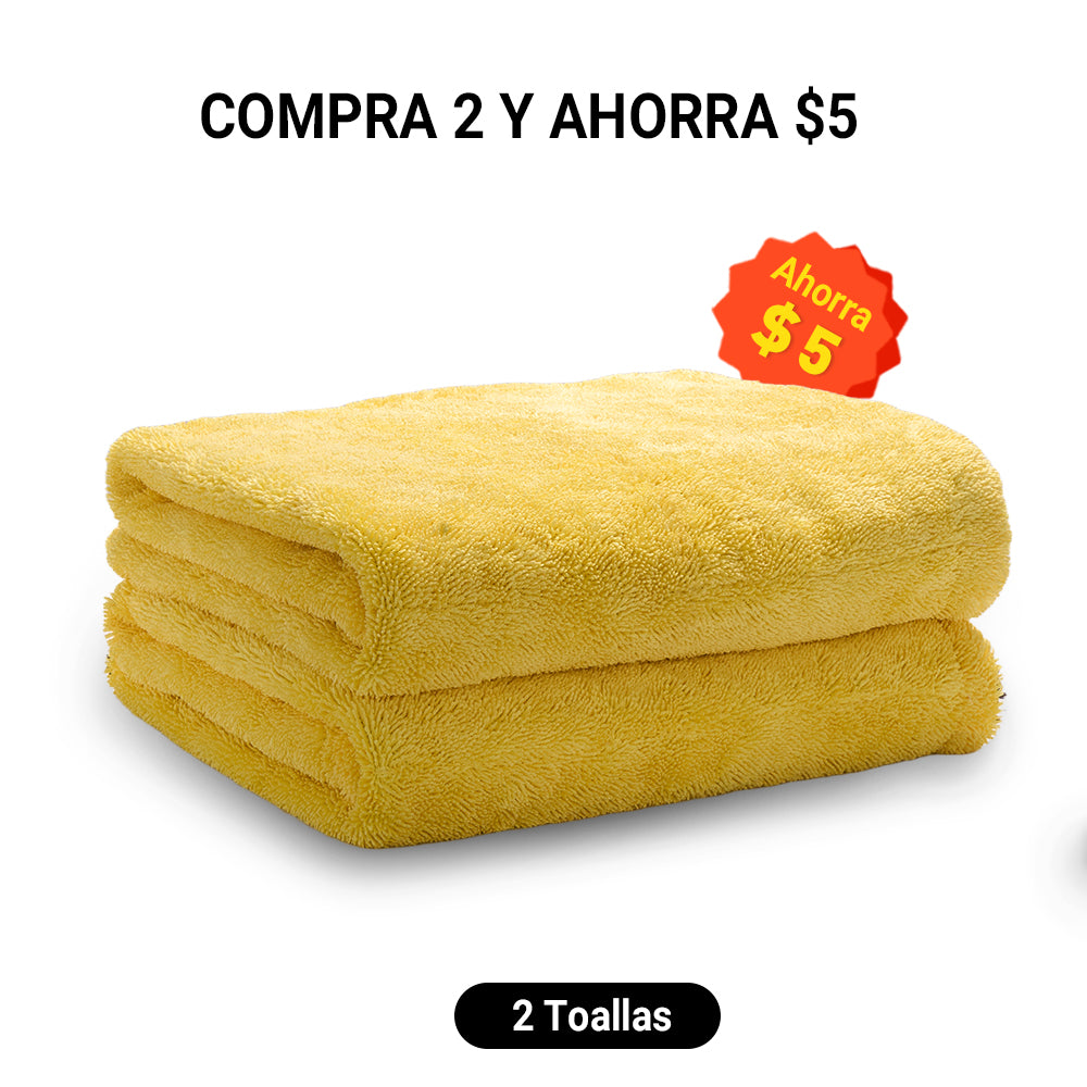 Toretark® Toalla Absorbente de Microfibra de Doble Cara