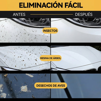 Potente Eliminador de Insectos y Residuos para Autos