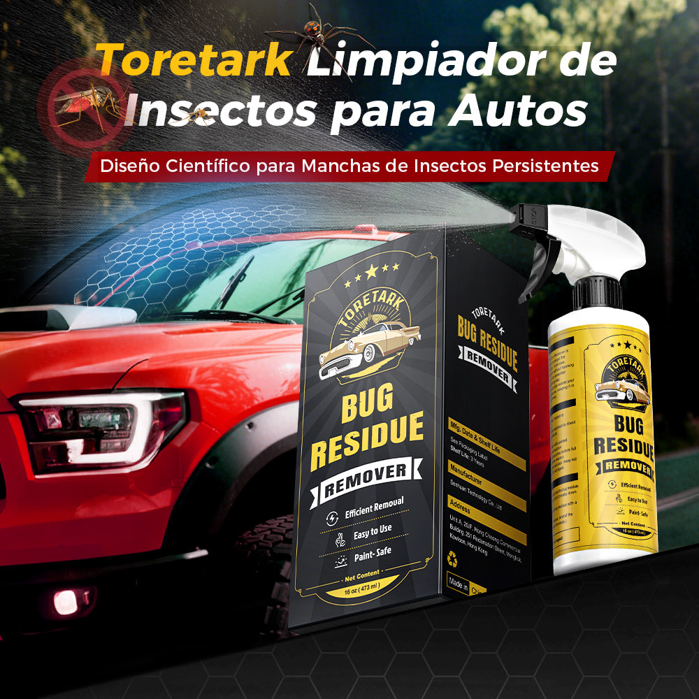 Toretark®Spray Limpiador de Restos de Insectos Sin Esfuerzo