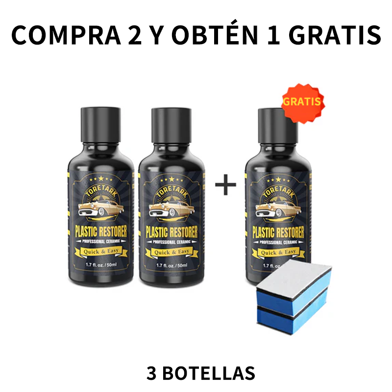 Toretark® Ultimate Restaurador de Plásticos Automotrices