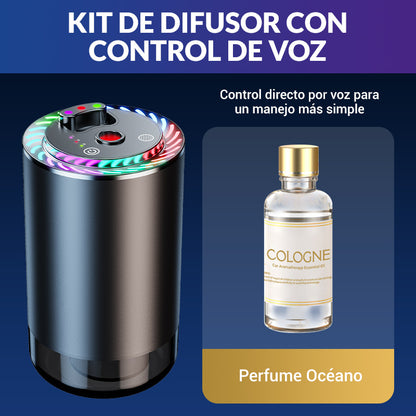 Toretark®Difusor Inteligente de Ambientador con Luz Proyectora Estrellada