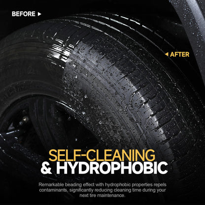 Spray Brillantador Instantáneo para Neumáticos Toretark® - Efecto Resistente a la Suciedad y Duradero