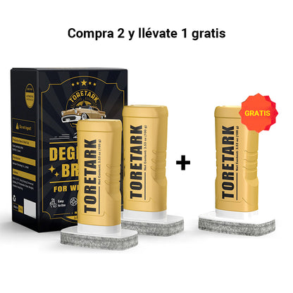 Toretark® Ultimate 2 en 1 Cepillo Desengrasante Automotriz para Película de Aceite