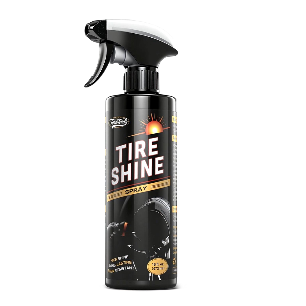 Spray Abrillantador de Llantas, Resistente a manchas y Brillo Instantáneo de Larga Duración