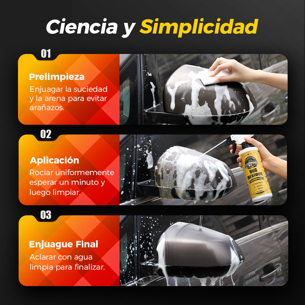 Toretark®Spray Limpiador de Restos de Insectos Sin Esfuerzo