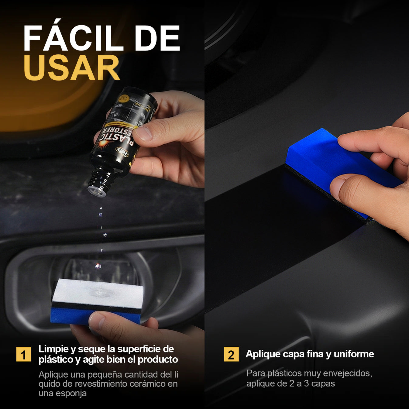 Toretark® Ultimate Restaurador de Plásticos Automotrices