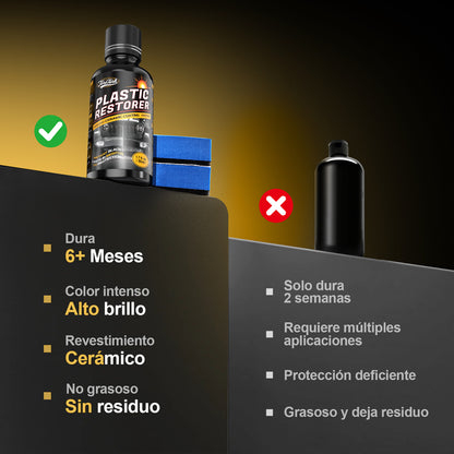 Toretark® Ultimate Restaurador de Plásticos Automotrices