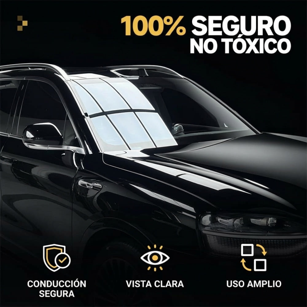 Cepillo Profesional para Eliminar Película de Aceite de Parabrisas