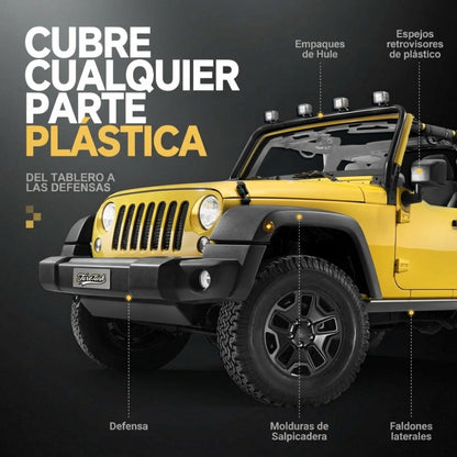 Restaurador de Plásticos para Auto